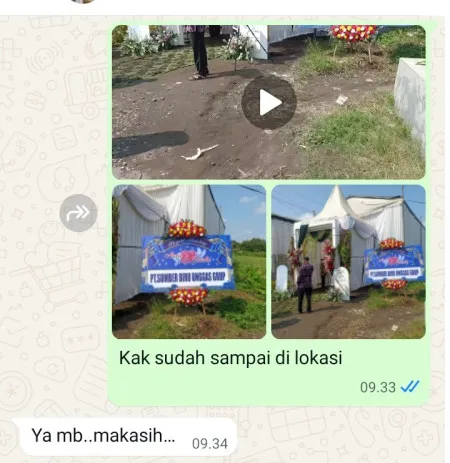 Pengiriman Karangan Bunga Kayu Manis